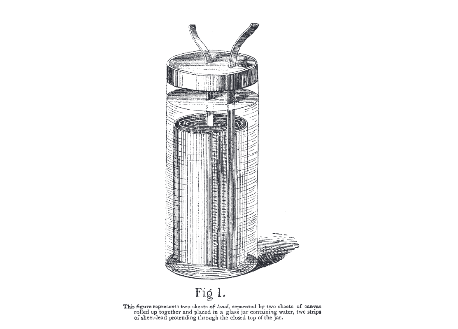 Lead-acid battery Planté